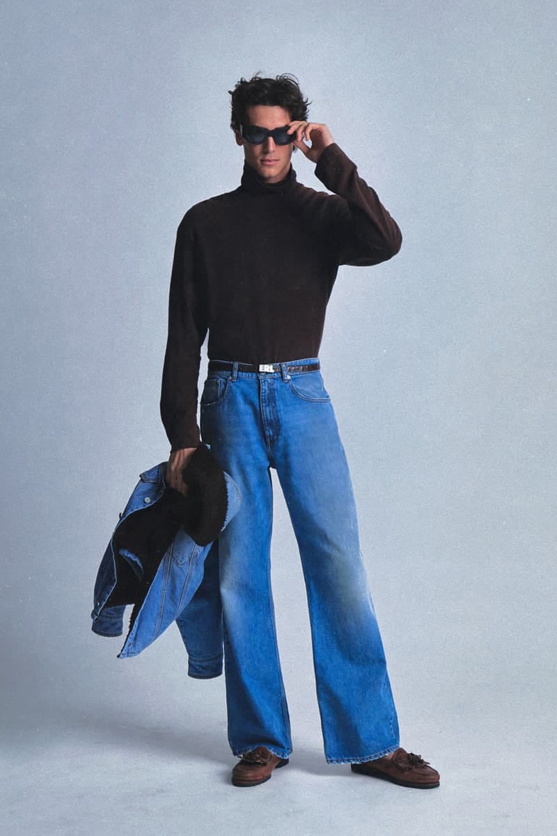 ERL 25ss イーアールエル* インディアナ デニム ジーンズ ERL 25ss イーアールエル インディアナ デニム ジーンズ S