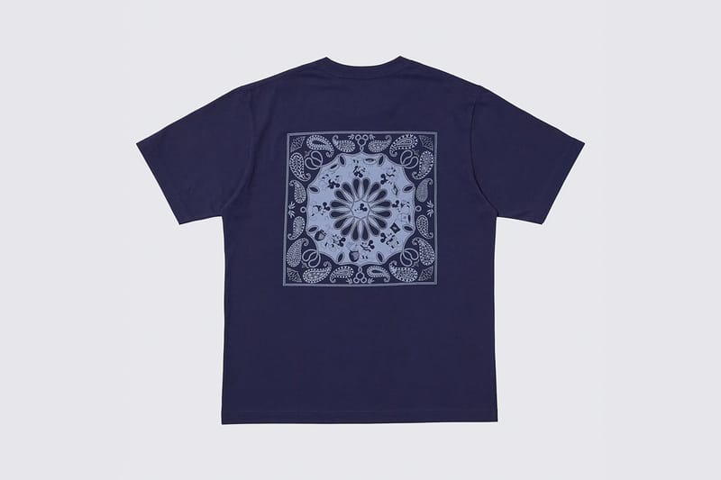 BUAISOU × FIRM WIDE ダークブルー Tシャツ BUAISOU × FIRM WIDE ダークブルー Tシャツ