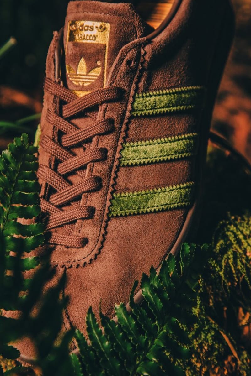 アディダスオリジナルスのタバコに屋久杉と年輪の要素を取り入れ