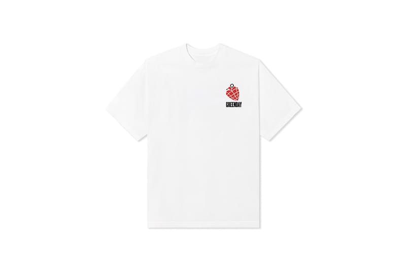 最新入荷 ロックバンド グリーンデイの来日ツアーTをVERDYがデザイン ミュージシャン
