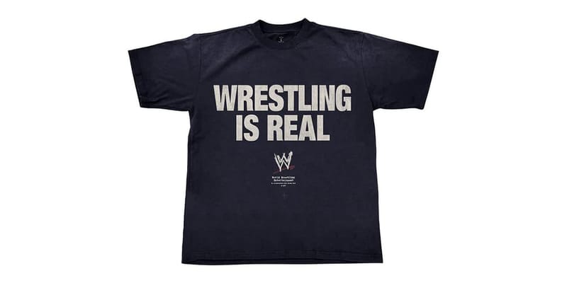Cactus Jack WWE コラボTシャツ WRESTLING IS REAL 〇関送無料〇 wwe-wrestling-is-real-t-shirts