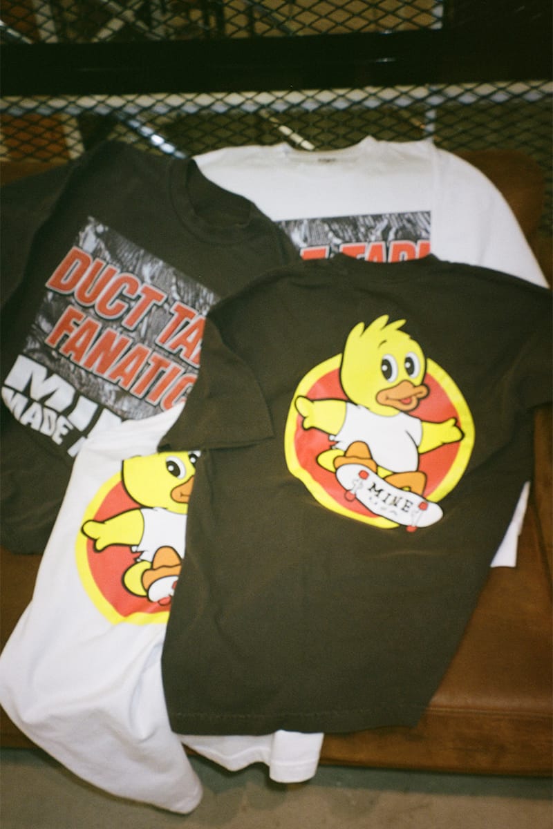 Tシャツブランド MINE がモータルトーキョーとコラボレーション