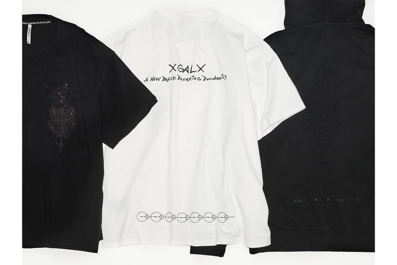 XGALX Dr.WOO KAZUKI KURAISHI Tシャツ ブラック XGALX×Dr.WOO×KAZUKI KURAISHI PROD BY JAKOPS Crew Neck Tee