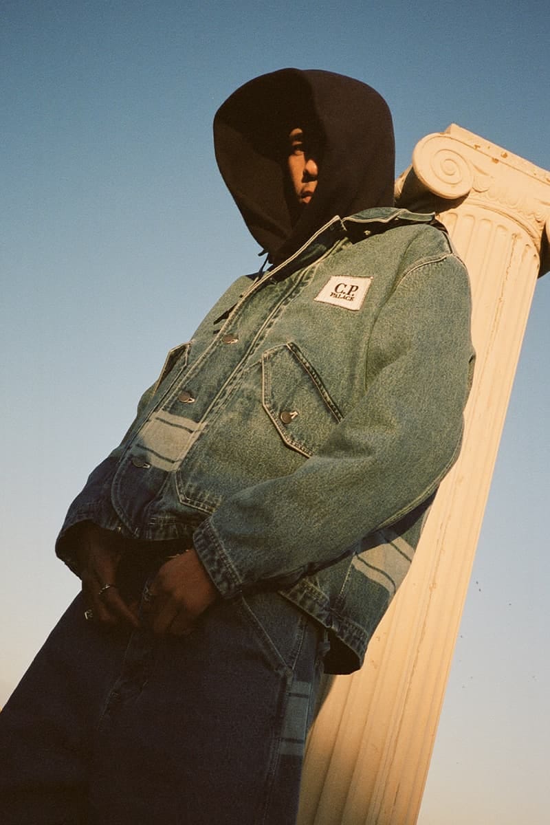 Palace C.P. Company フード付きデニムジャケット Palace & C.P. Company Just Made Denim Technical