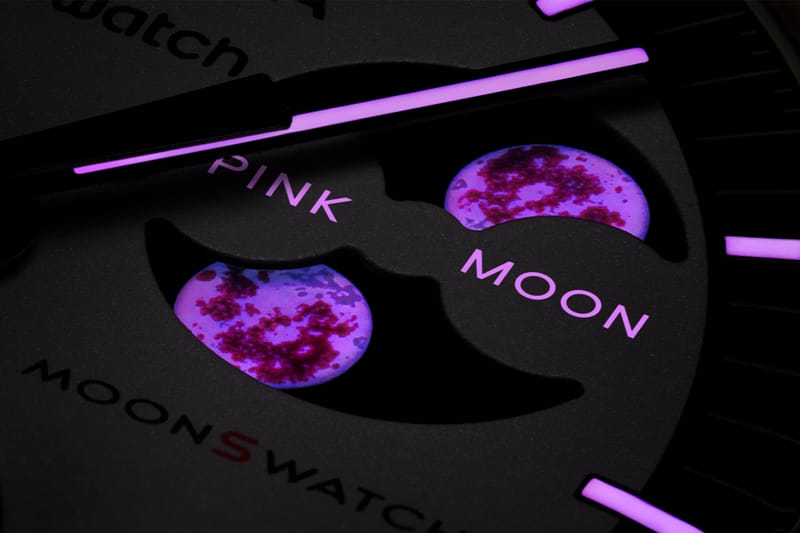 【限定 新品未使用】Swatch×OMEGA ピンク moonフェイズ オメガ×スウォッチ、“ピンクムーン”の限定モデル登場 - Impress