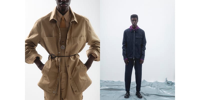 MONCLER 2025春夏新作 スパンコール刺しゅう入りブルゾン LANDAL MONCLER 2025春夏新作 ロゴ付き ボンバージャケット GRAMMOT