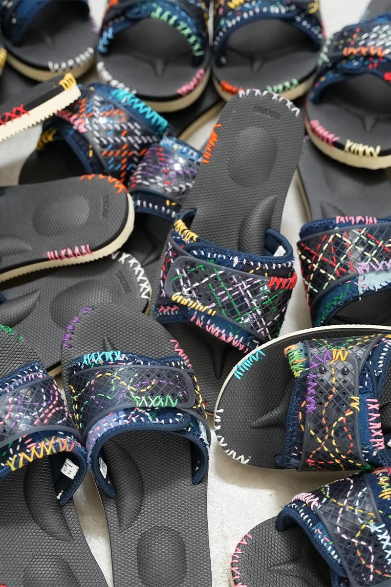 KIM KIROIC kktp レザー　刺繍　シューズ　切替　カラフル　個性的 KUON Atelier by SG の第2弾が発売 | Hypebeast.JP