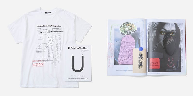 モダン・マターxアンダーカバー高橋盾によるジン & Tシャツが