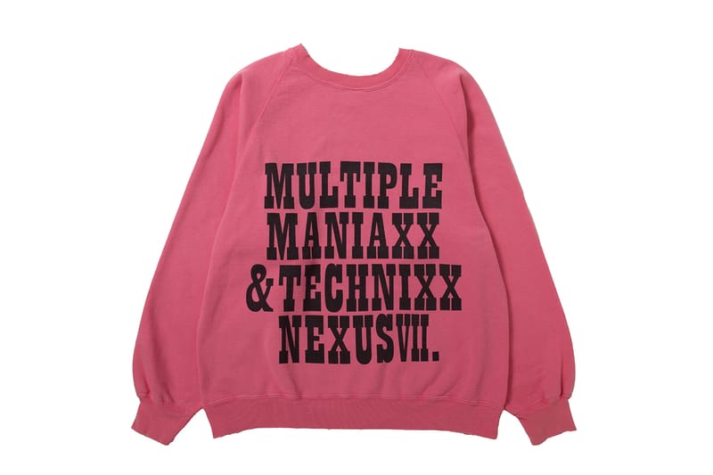 NEXUSVII スウェットMEDIUM 46 ピンク