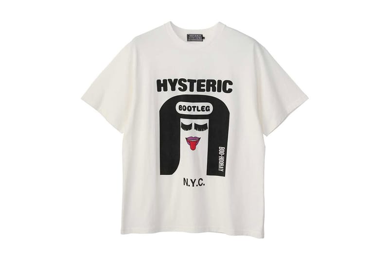 HYSTERIC GLAMOUR MEN LOVE BOOTLEG Tシャツ ヒステリック グラマーが“ブートレグ LP”をテーマにした企画展 “ラブ