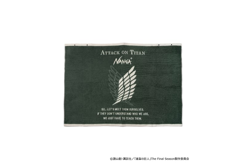 ナンガが『進撃の巨人』とコラボして“巨人寝袋”登場 | Hypebeast.JP