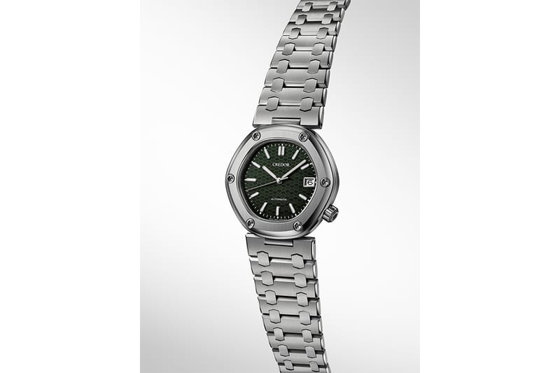 SEIKO クレドール ロコモティブにヘキサゴナルグリーンの新文字