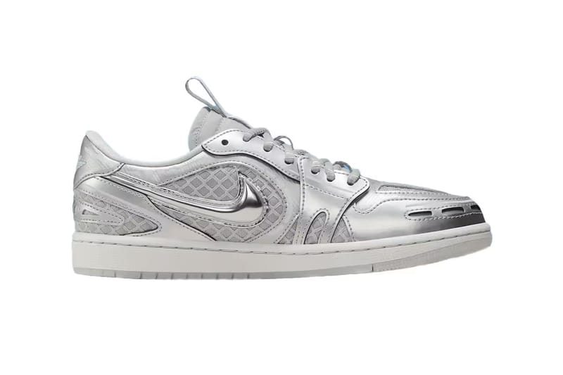 NIKE エアージョーダン　金属製　メタルタグ Jordan 2/3 Black Metallic Silver Men's - FD0383-001 - US