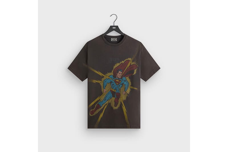 KITH スーパーマン Tシャツ XS Kith「スーパーマン」着想ウェア、Sシールド付きブルゾン