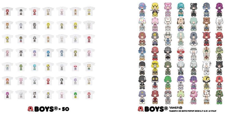 ヤメピが渋谷・パルプにて『BOYS TEE POPUP』を開催 | Hypebeast.JP