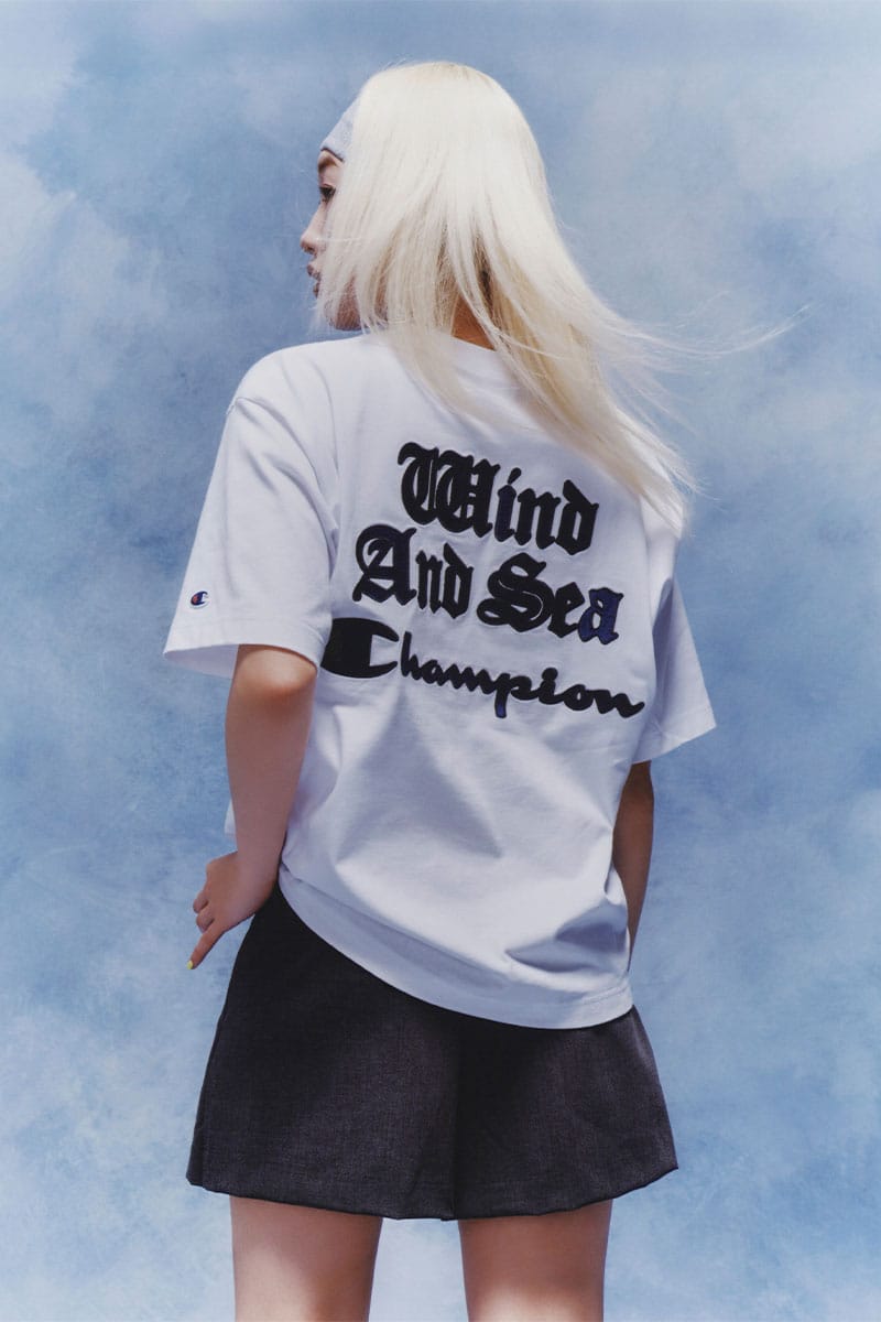 XLサイズ】 WIND AND SEA x Champion Tシャツ