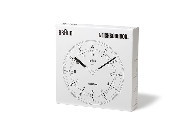 【新品未使用】NEIGHBORHOOD ×BRAUN 壁掛け時計 新品未使用】NEIGHBORHOOD ×BRAUN 壁掛け時計 - メルカリ