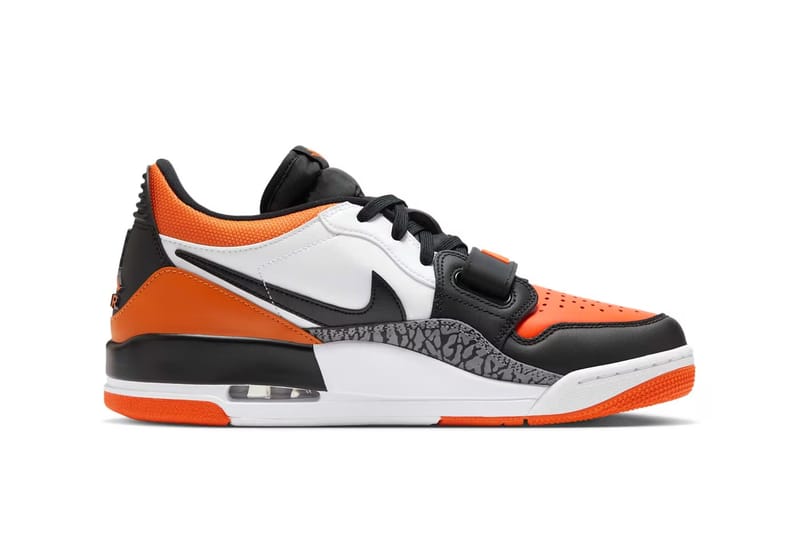 本日までの値下げ❕❕激レア‼️　ジャネット　オレンジリーマー ジョーダンレガシー312ロー新色“シャッタードバックボード”が