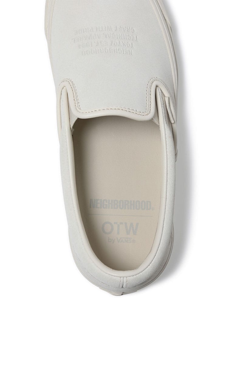 ネイバーフッドxオーティーダブリューバイヴァンズのコラボシューズ