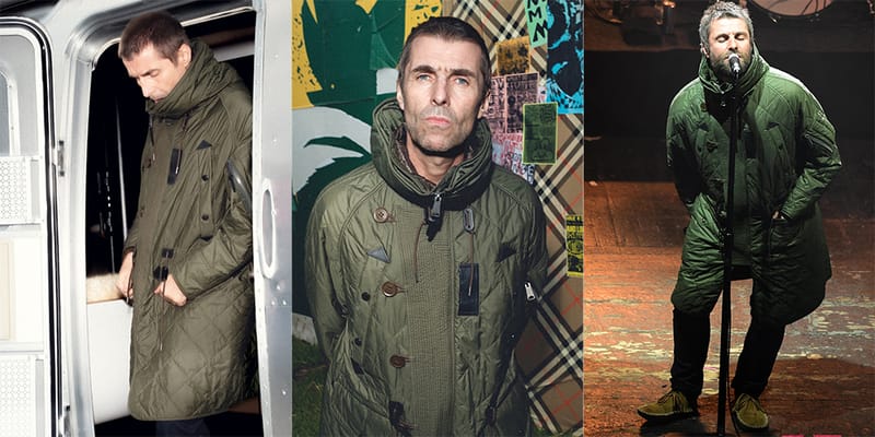 バーバリーがリアム・ギャラガーの着用したパーカを数量限定で