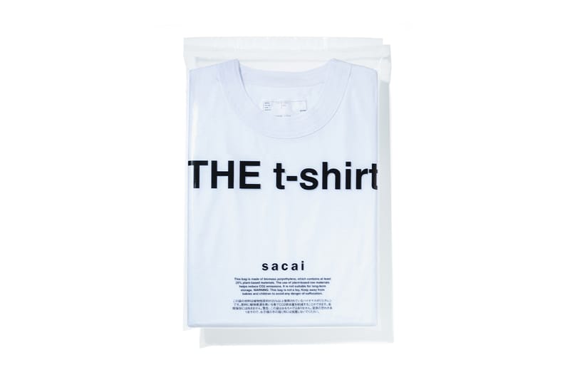 25AW Sacai THE t-shirt 白黒 size0 パックTシャツ サカイが初のパックTシャツ THE t-shirt を発売 | Hypebeast.JP