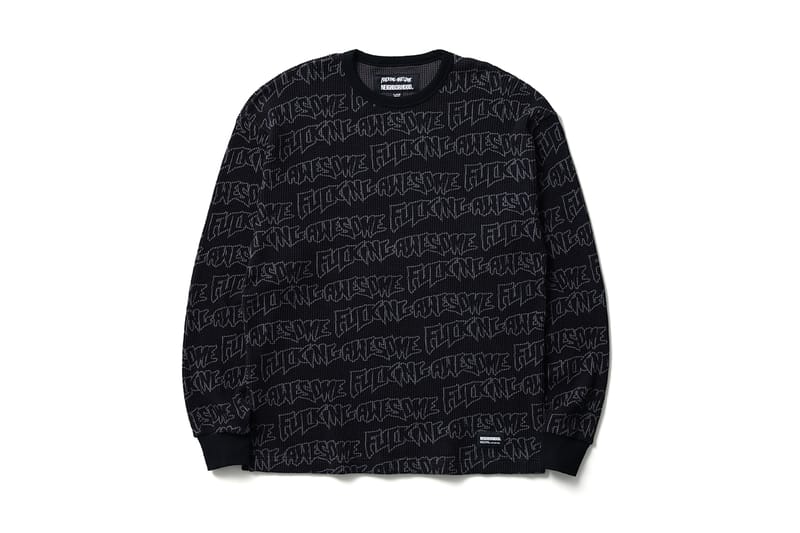 NEIGHBORHOOD FUCKING AWESOME WAFFLE サーマル ネイバーフッド x ファッキング オーサム 初コラボがローンチ