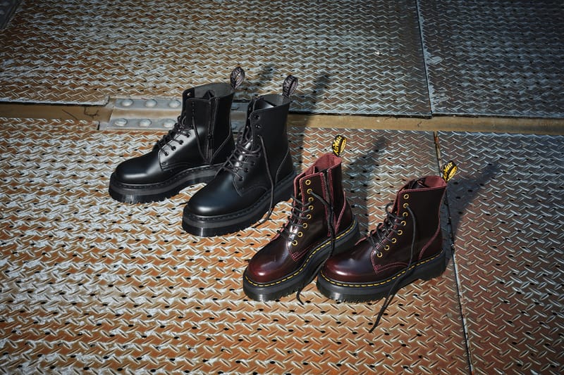 Dr. Martens ライラック ジッパー付きブーツ Dr. Martens ライラック ジッパー付きブーツ