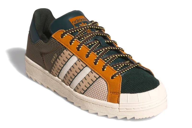 クロット×アディダスにパッチワーク仕様のスーパースターが登場