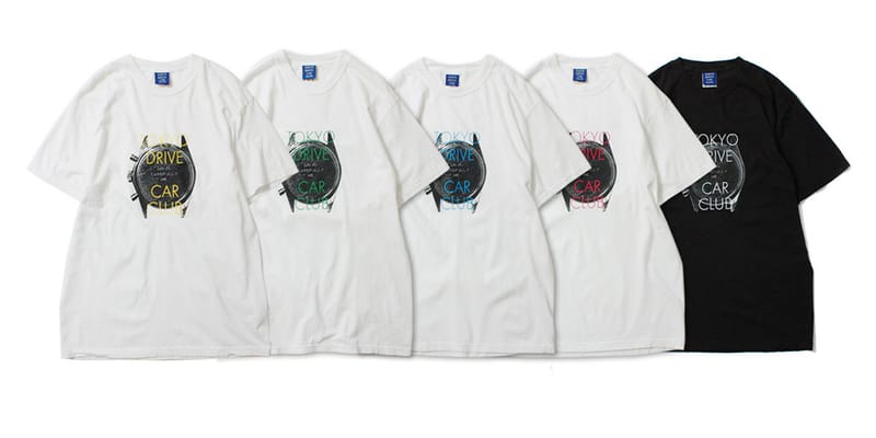 トーキョードライブカークラブから時計の裏蓋をモチーフにしたTシャツ