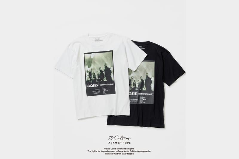 オアシスxテンカルチャーアダムエロペ25春夏新作Tシャツ第2弾