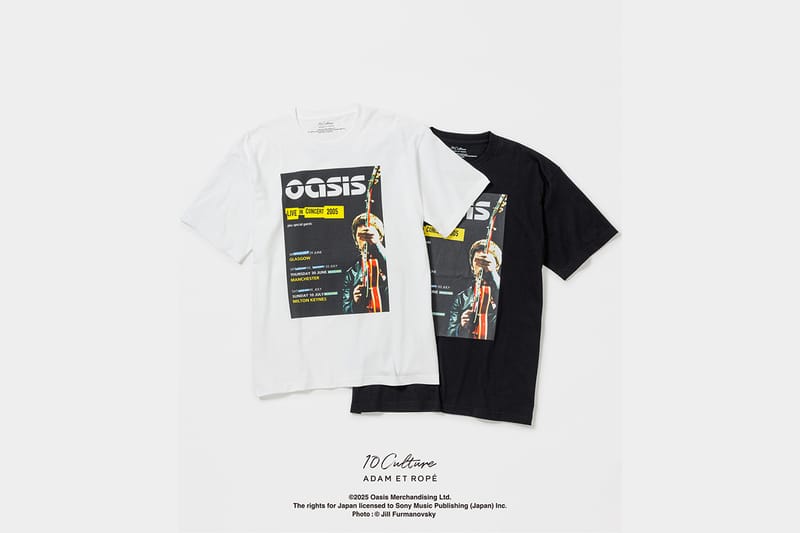 オアシスxテンカルチャーアダムエロペ25春夏新作Tシャツ第2弾