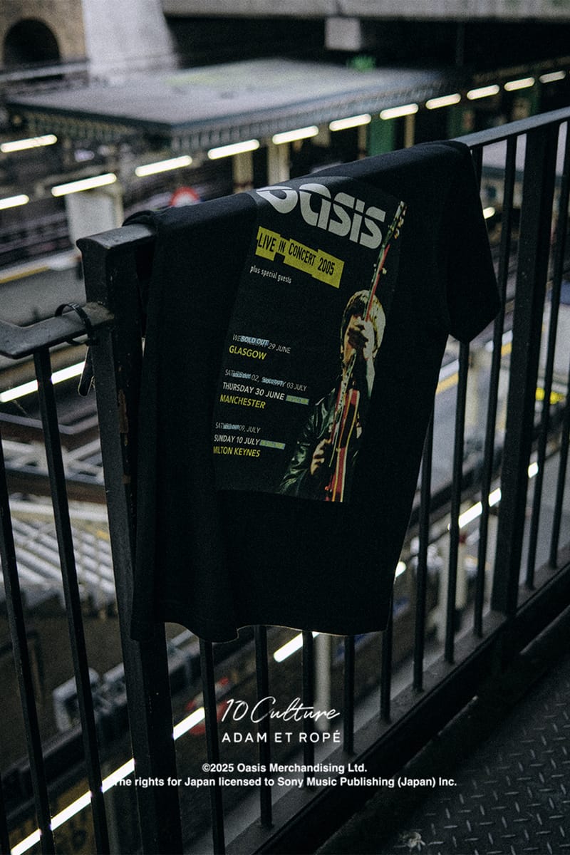 オアシスxテンカルチャーアダムエロペ25春夏新作Tシャツ第2弾到着