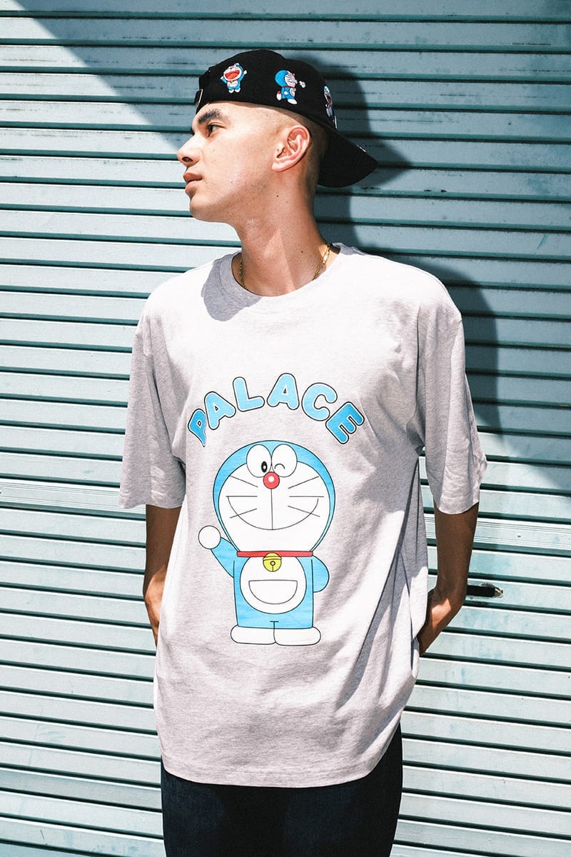 S PALACE DORAEMON T-SHIRT WHITE ドラえもん パレス スケートボードがドラえもんとのコラボカプセルを発売