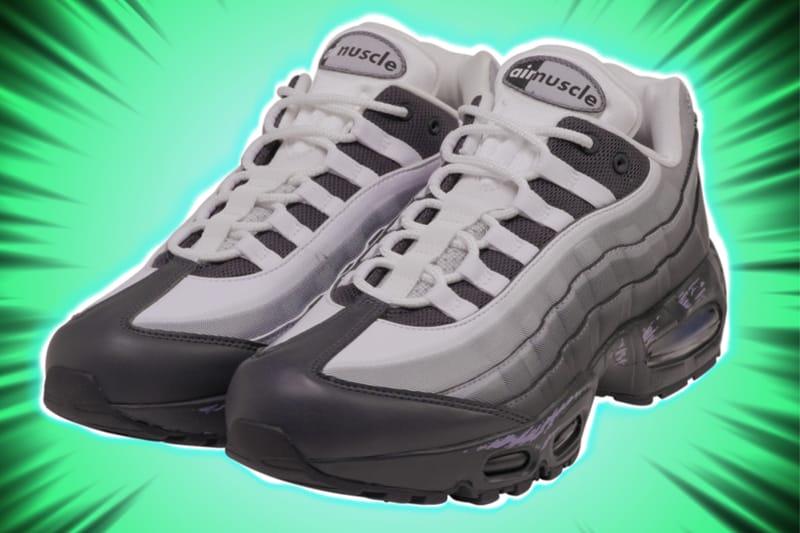 ナイキ エアマックス95 フィギュア レア】NIKEエアマックスAIR MAX95 イエローグラデフィギュア