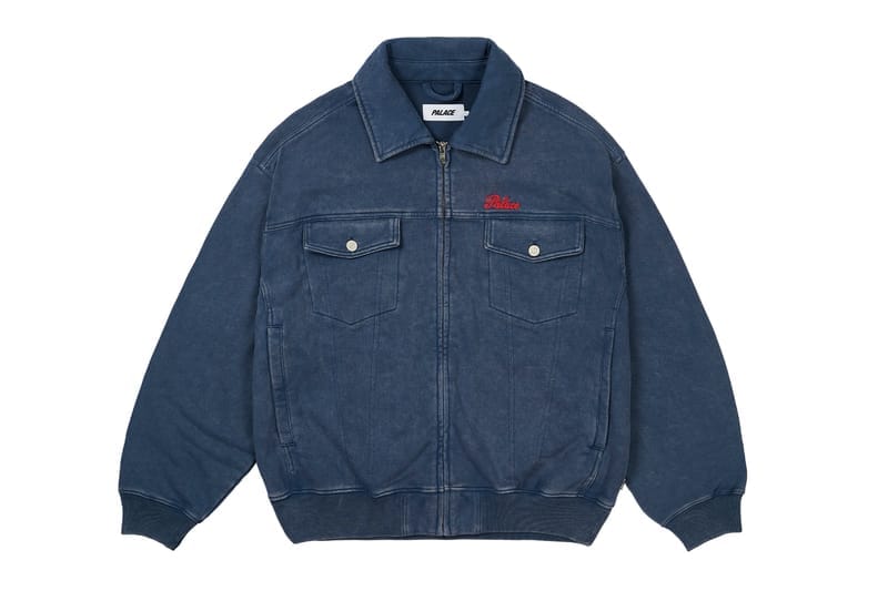 パレススケートボード　リバーシブルジャケット　ネイビー　PALACE cliffedge_18041912