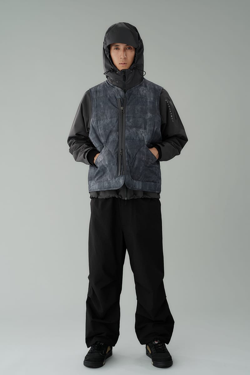 ディアスポラ Diasporaブラック ナイロンジャケット スケート Diaspora skateboards / Wide Vent Track Jacket (