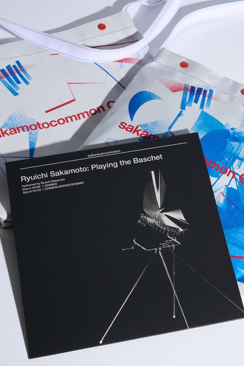 POTR が坂本龍一の企画展を記念したコラボレーションバッグを製作