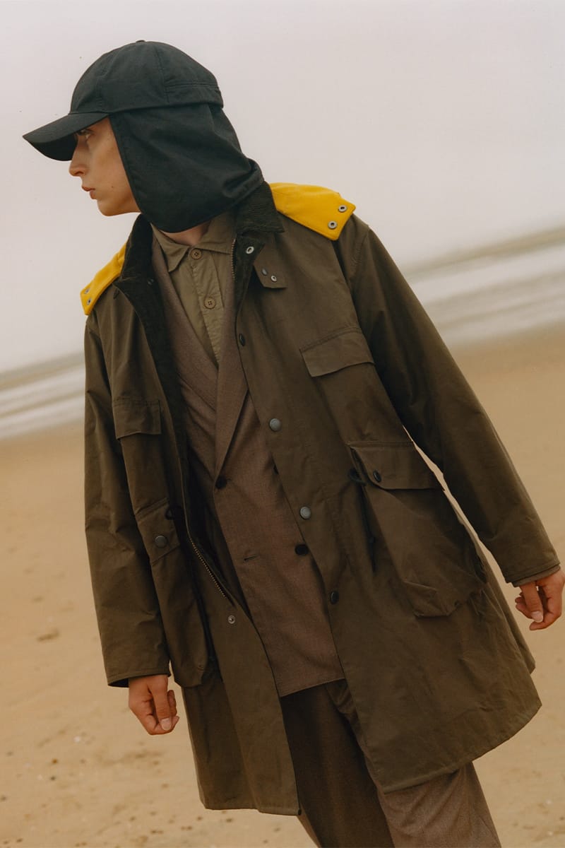 2019AW Kaptain sunshine Barbour トラベラーコート 楽天市場】【Kaptain Sunshine × Barbour】 Stand Collar Traveller