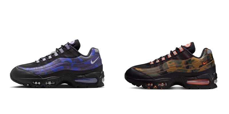 ナイキエアマックス 95に2種のカモフラージュ柄を纏った新作が