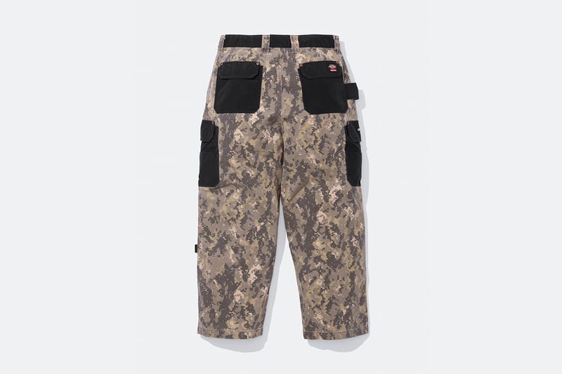 Dickies Supreme カーゴパンツ ダークグレー Supreme®/Dickies® Flannel Lined Cargo Pant | Supreme 24fw