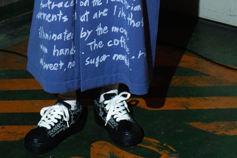 CONVERSE RADWIMPS 野田洋次郎コラボ RADWIMPS x atmos x converseのコラボスニーカーの発売に際し