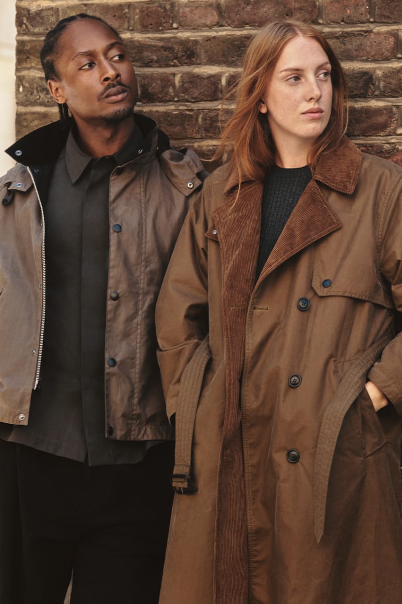 【美品】Barbour マーガレットハウエル別注　コート マーガレット ハウエル×バブアーのコラボアウター、軽やかな