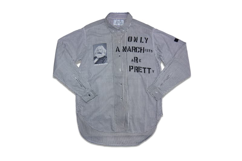 PEEL&LIFT ホワイトシャツ グラフィックプリント PEEL&LIFT ホワイトシャツ グラフィックプリント PEEL&LIFT