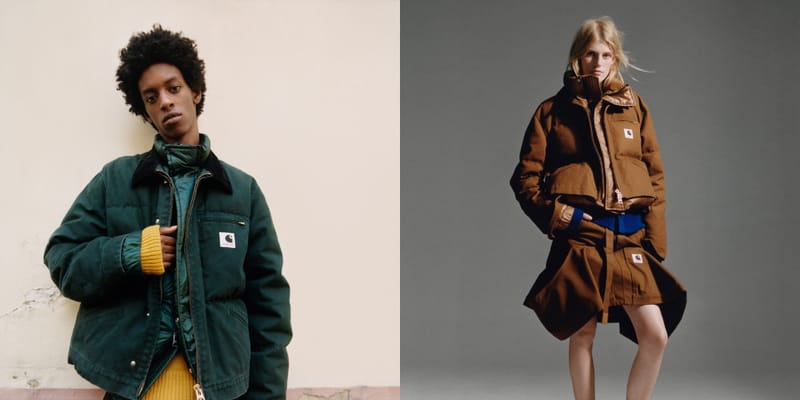 sacai ×Carharttコラボコート/希少サイズ3コレクションカラーサカイ サカイ x カーハート WIP コラボコレクション第3弾が到着 | Hypebeast.JP