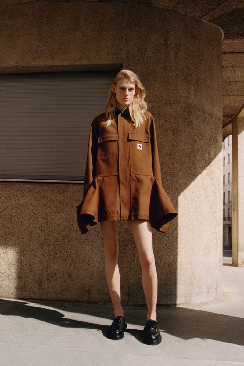 sacai ×Carharttコラボコート/希少サイズ3コレクションカラーサカイ sacai ×Carharttコラボコート/希少サイズ3コレクションカラーサカイ