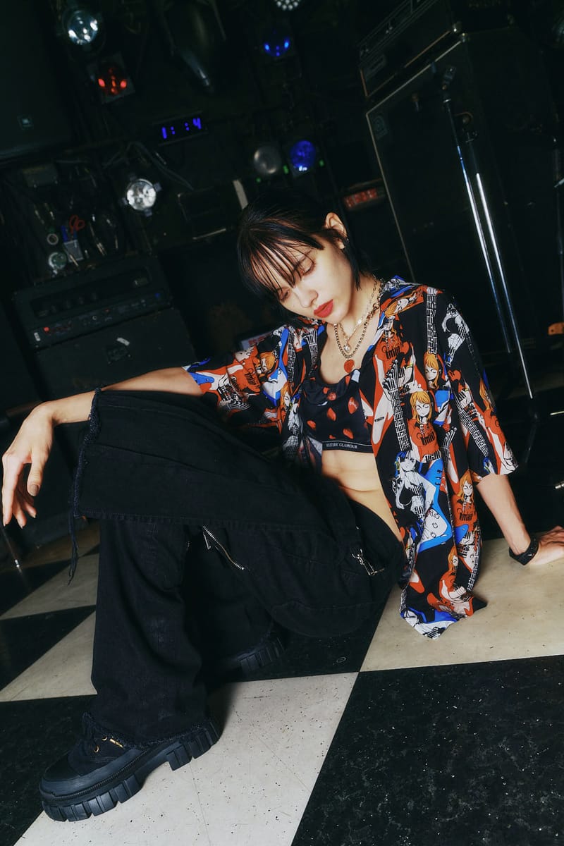 ヒステリックグラマー　スパイダー　蜘蛛の巣　ワンピース　☆超美品☆ HYSTERIC GLAMOUR が『ONE PIECE』とのコラボコレクションを発表
