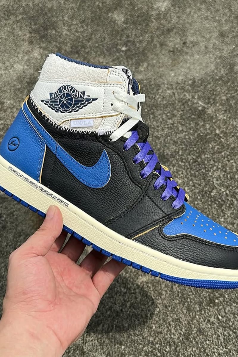 フラグメントxユニオンxエアジョーダン 1 ハイ は3色展開か