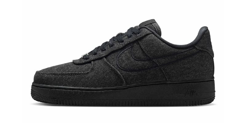 未使用⭐︎Nike Air Force 1 ブラック ナイキ エアフォース1 ローより新作 ブラックデニムがスタンバイ