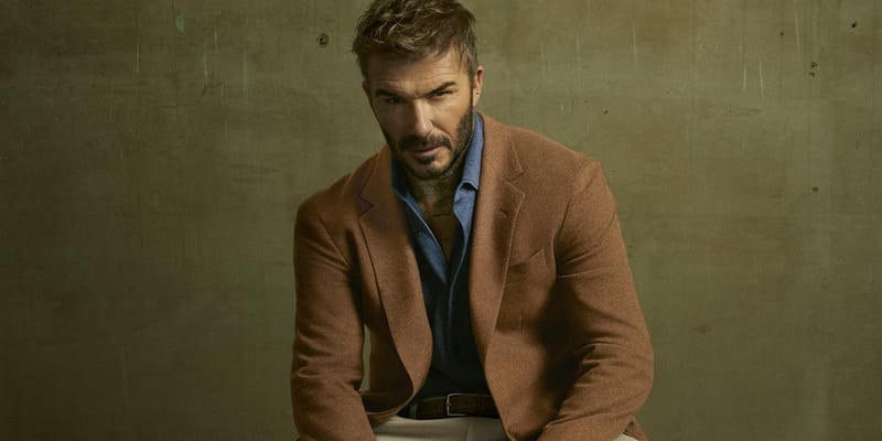 David Beckham × BOSS レザーボンバージャケット スエード新品 ktown4u