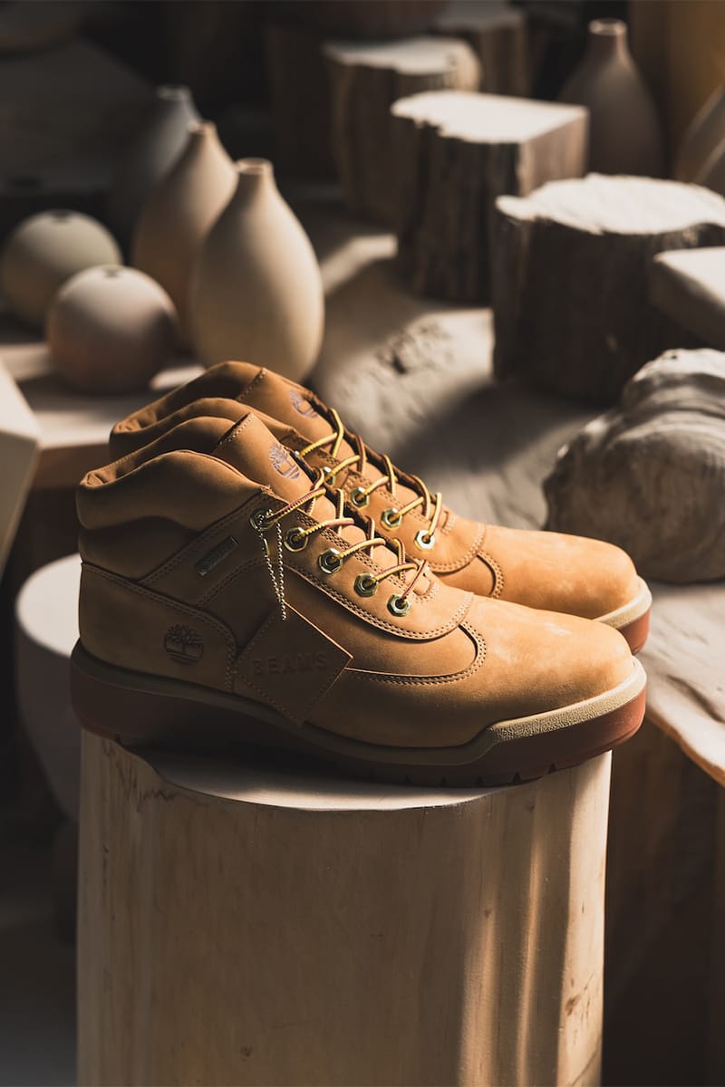 timberland × beams 別注 25cm ティンバーランドがビームス 別注 フィールドブーツを発売